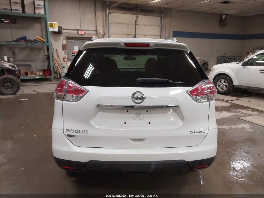 2016 Nissan Rogue Sl VIN: 5N1AT2MV4GC755508 Lot: 43765252