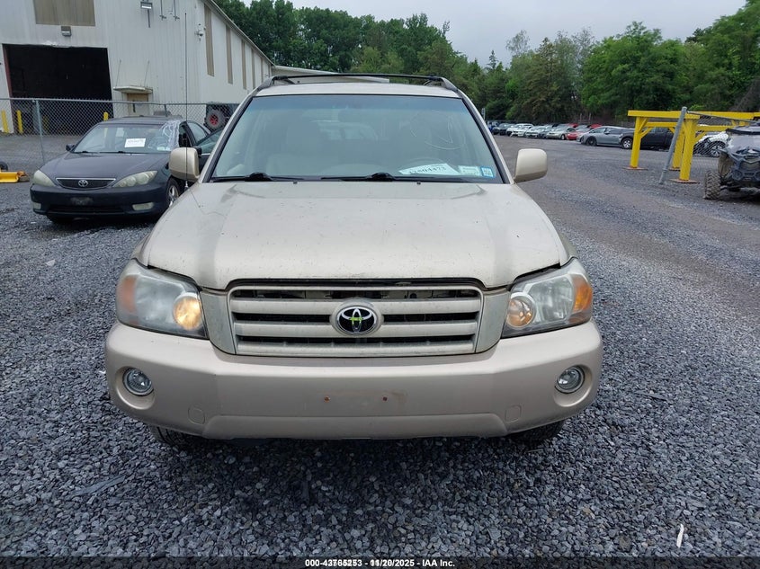2005 Toyota Highlander V6 VIN: JTEEP21A950110066 Lot: 43765253