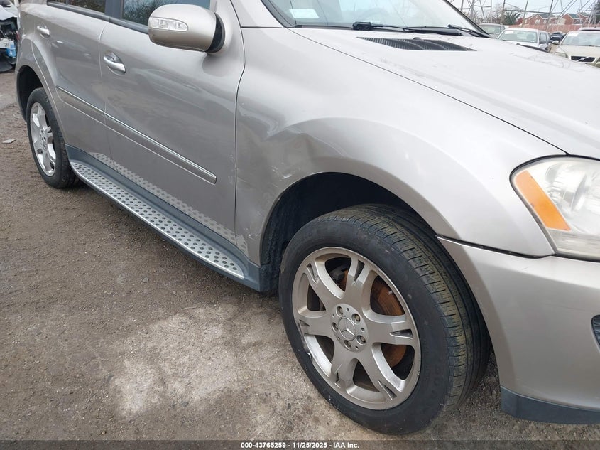 2007 Mercedes-Benz Ml 350 4Matic VIN: 4JGBB86EX7A251631 Lot: 43765259