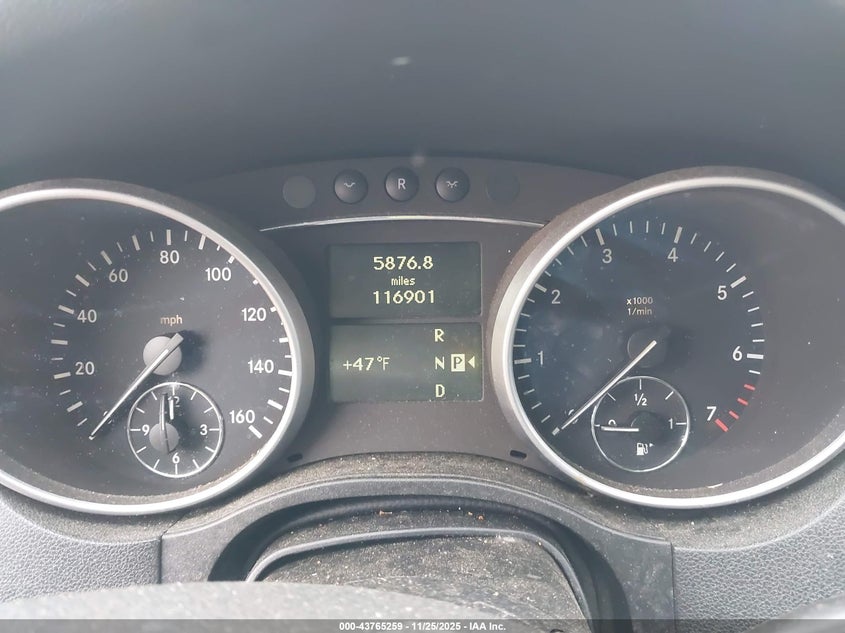 2007 Mercedes-Benz Ml 350 4Matic VIN: 4JGBB86EX7A251631 Lot: 43765259