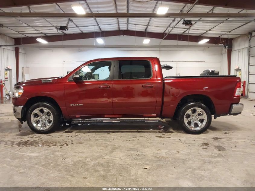 2021 Ram 1500 Big Horn 4X4 5'7 Box VIN: 1C6SRFFT1MN636333 Lot: 43765267