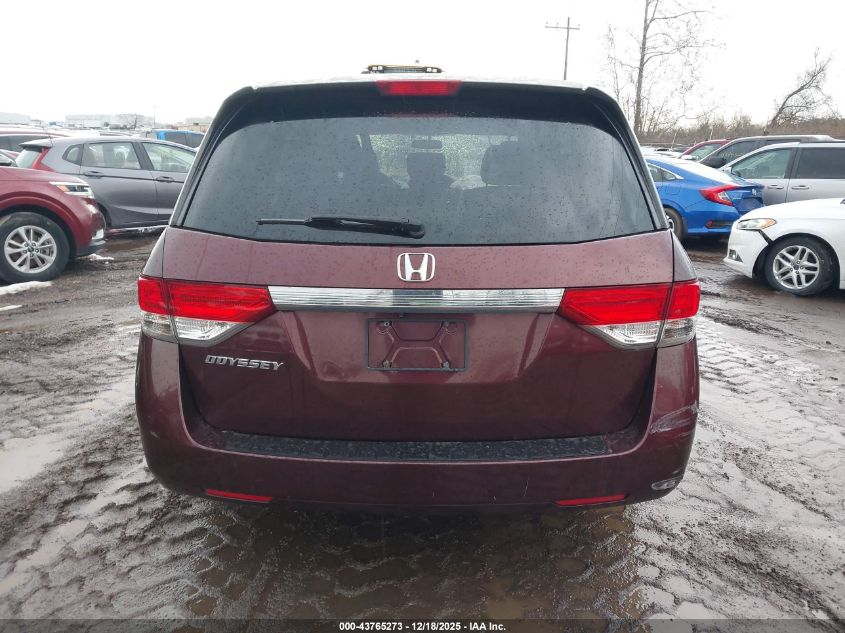 2015 Honda Odyssey Ex VIN: 5FNRL5H46FB052696 Lot: 43765273