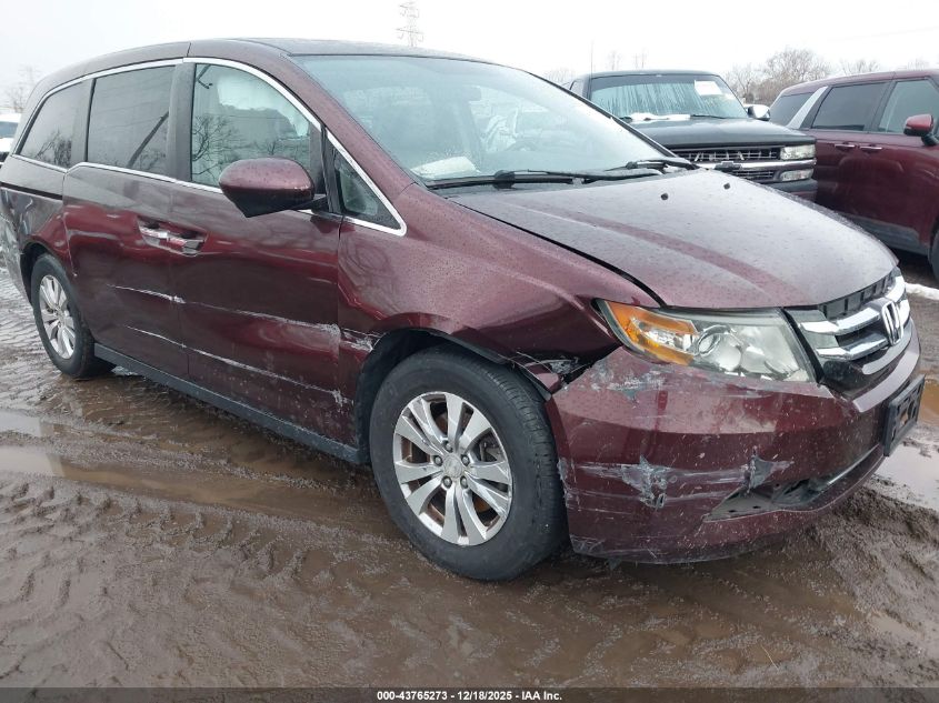 2015 Honda Odyssey Ex VIN: 5FNRL5H46FB052696 Lot: 43765273