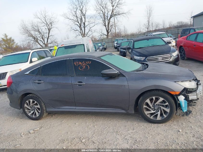 2018 Honda Civic Ex VIN: 2HGFC2F78JH512136 Lot: 43765333