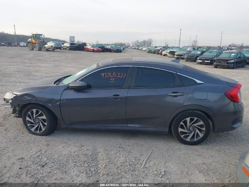 2018 Honda Civic Ex VIN: 2HGFC2F78JH512136 Lot: 43765333