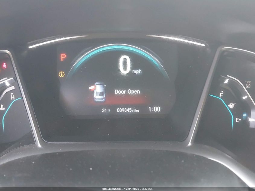 2018 Honda Civic Ex VIN: 2HGFC2F78JH512136 Lot: 43765333