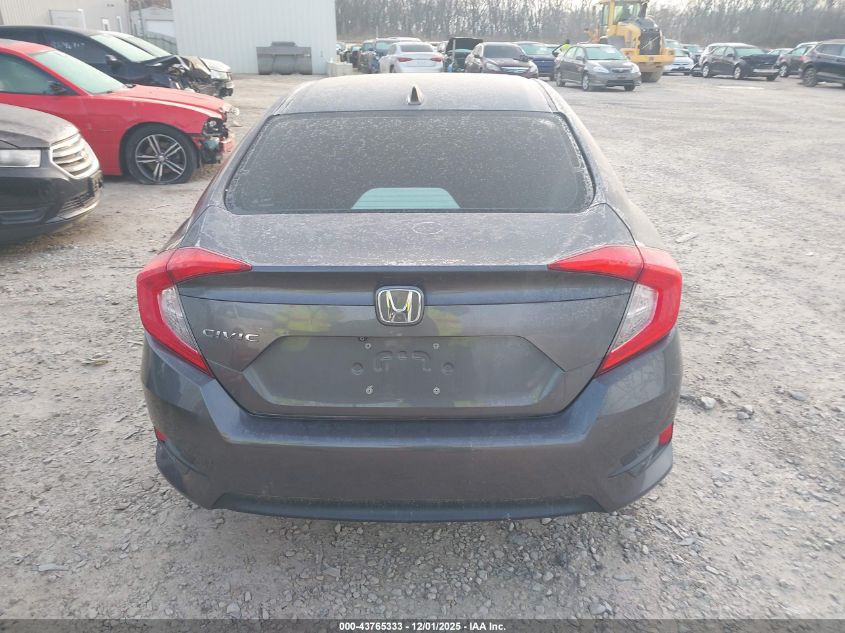 2018 Honda Civic Ex VIN: 2HGFC2F78JH512136 Lot: 43765333