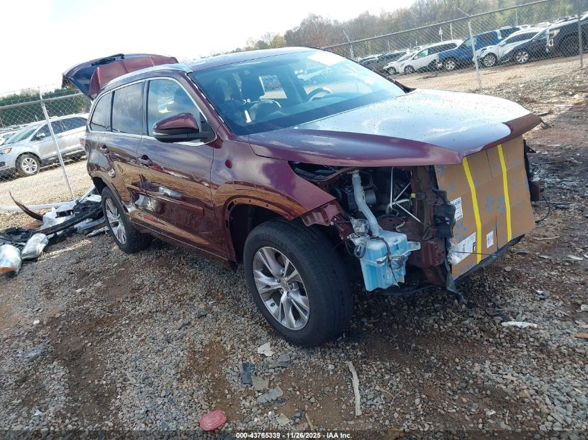 TOYOTA HIGHLANDER XLE V6