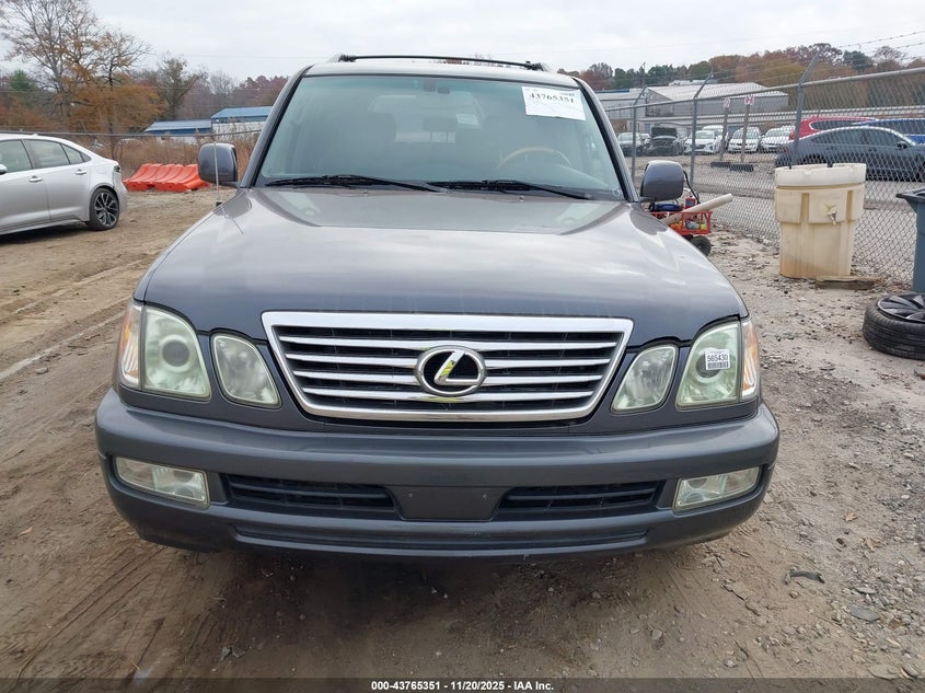 2006 Lexus Lx 470 VIN: JTJHT00W064018771 Lot: 43765351
