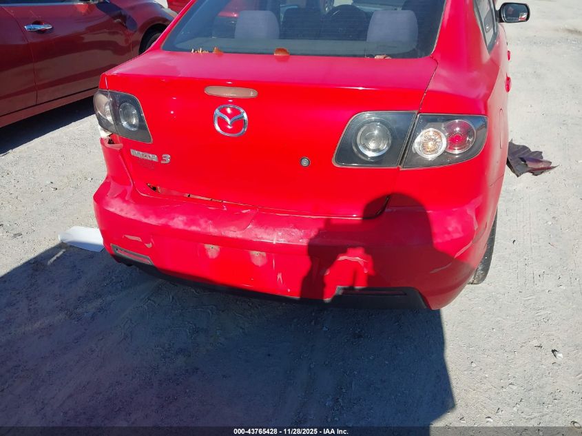 2008 Mazda Mazda3 I VIN: JM1BK12FX81824801 Lot: 43765428