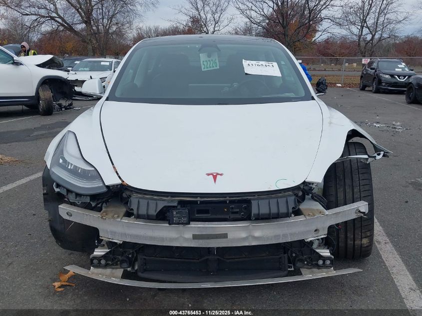 2020 Tesla Model 3 Performance Dual Motor All-Wheel Drive VIN: 5YJ3E1EC9LF719535 Lot: 43765453