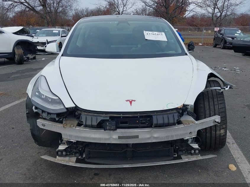 2020 Tesla Model 3 Performance Dual Motor All-Wheel Drive VIN: 5YJ3E1EC9LF719535 Lot: 43765453