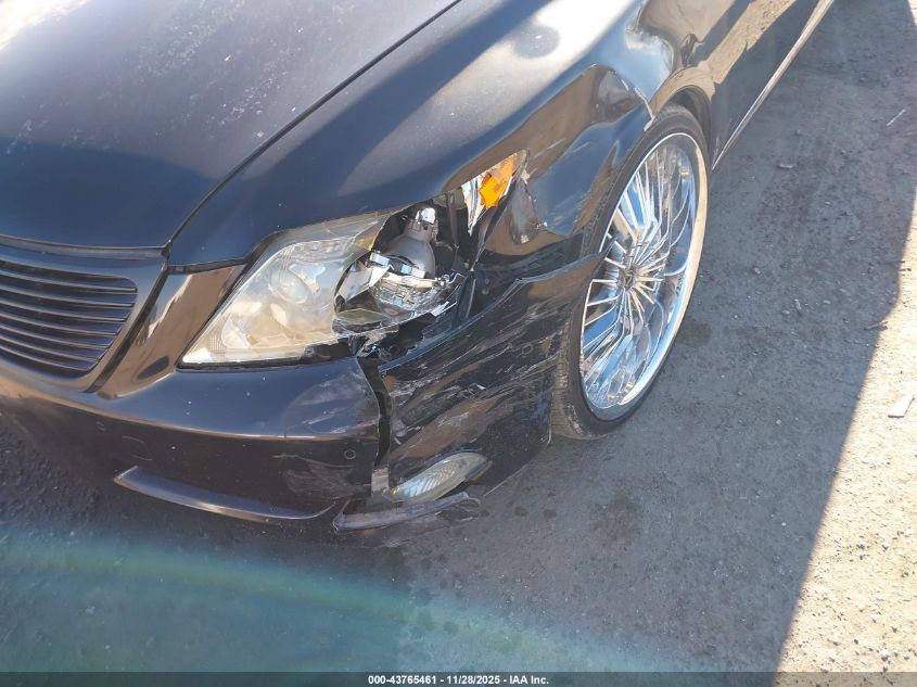 2008 Lexus Ls 460 VIN: JTHBL46F985076946 Lot: 43765461