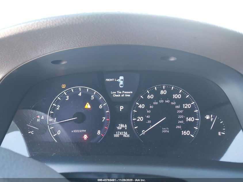 2008 Lexus Ls 460 VIN: JTHBL46F985076946 Lot: 43765461