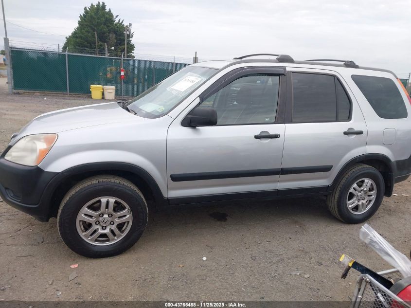 2002 Honda Cr-V Ex VIN: JHLRD78892C021738 Lot: 43765488