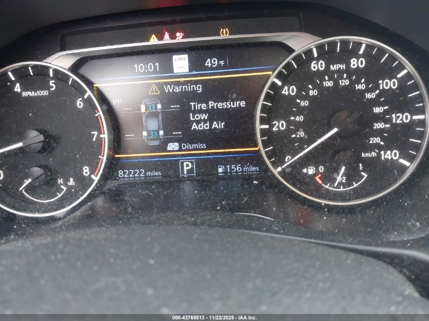 2022 Nissan Altima 2.5 Sl VIN: 1N4BL4EVXNN401471 Lot: 43765513