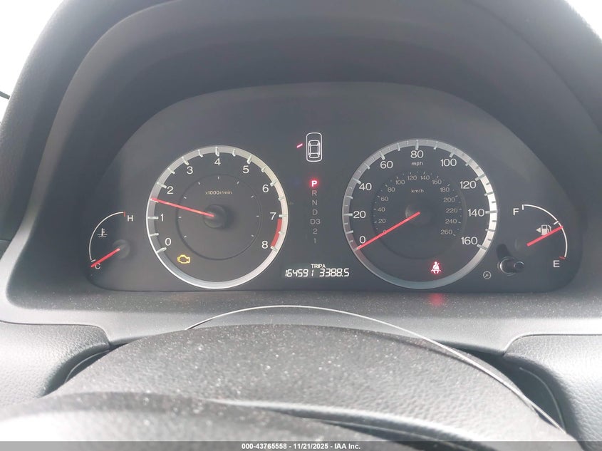 2009 Honda Accord 2.4 Ex-L VIN: 1HGCP26829A077592 Lot: 43765558