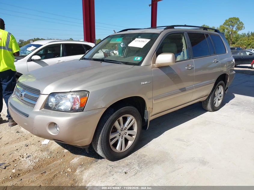 JTEEW21A360003843 2006 TOYOTA HIGHLANDER photo no. 2