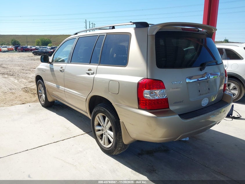 JTEEW21A360003843 2006 TOYOTA HIGHLANDER photo no. 3