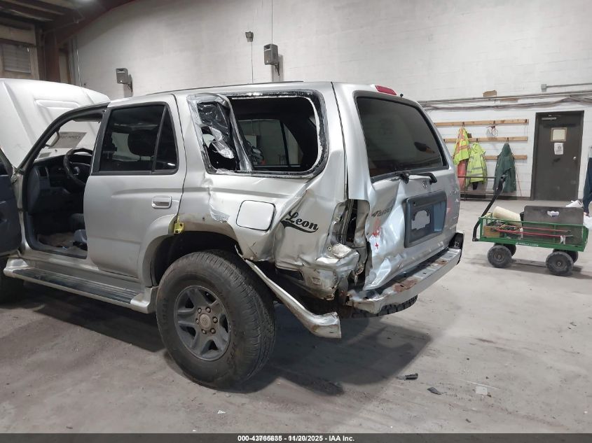 2000 Toyota 4Runner Sr5 V6 VIN: JT3HN86RXY0292460 Lot: 43765635