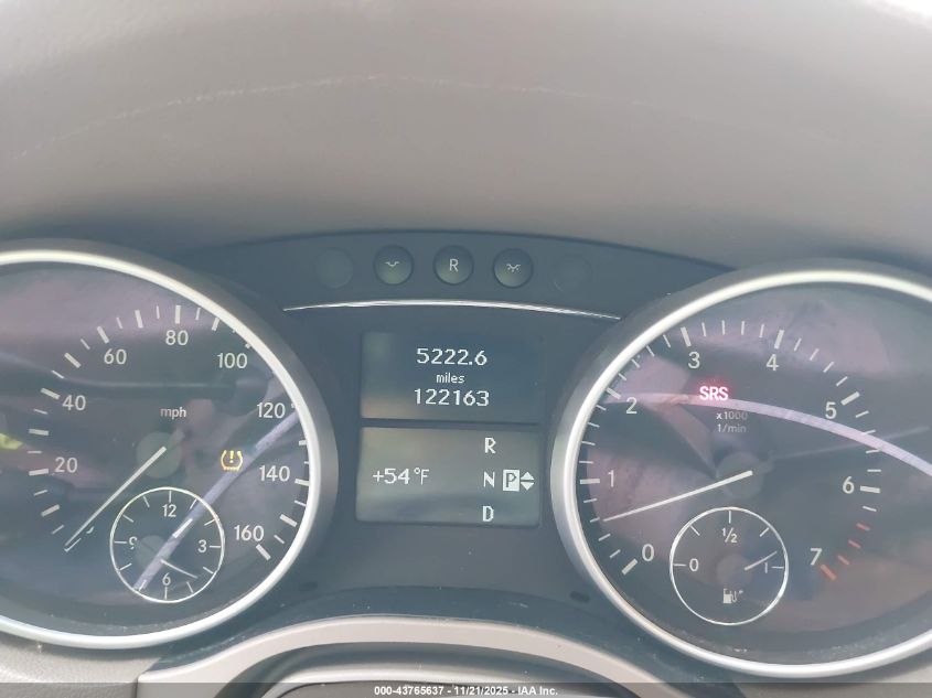 2007 Mercedes-Benz Ml 350 4Matic VIN: 4JGBB86E27A162295 Lot: 43765637