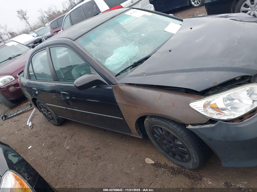 2004 Honda Civic Lx VIN: 2HGES16574H559489 Lot: 43765642