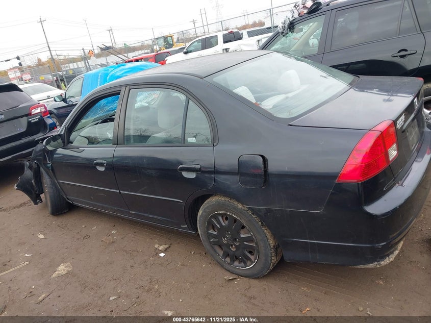 2004 Honda Civic Lx VIN: 2HGES16574H559489 Lot: 43765642