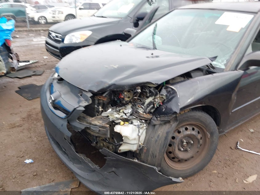 2004 Honda Civic Lx VIN: 2HGES16574H559489 Lot: 43765642