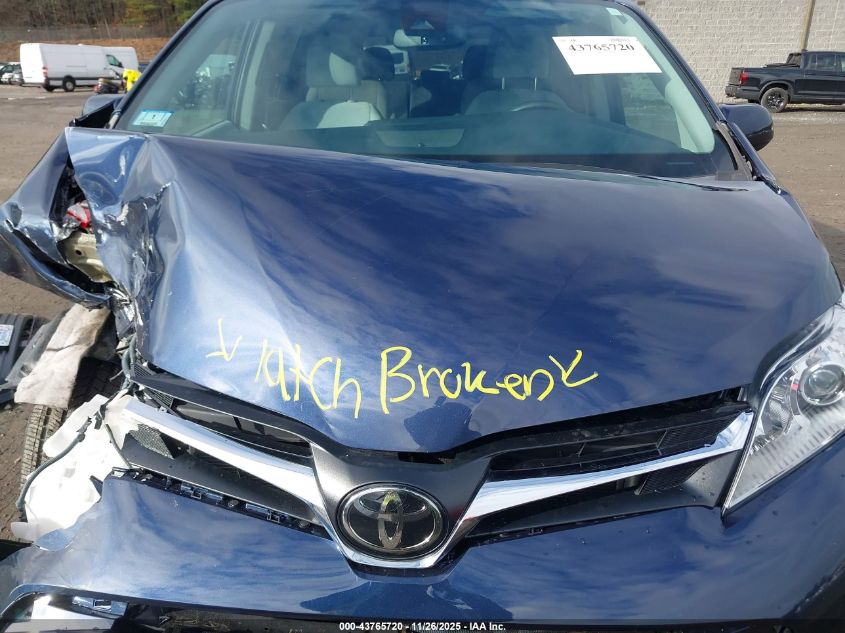 2020 Toyota Sienna Le VIN: 5TDJZ3DC4LS251363 Lot: 43765720