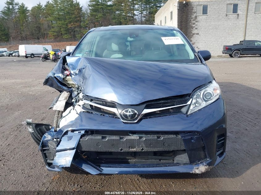 2020 Toyota Sienna Le VIN: 5TDJZ3DC4LS251363 Lot: 43765720