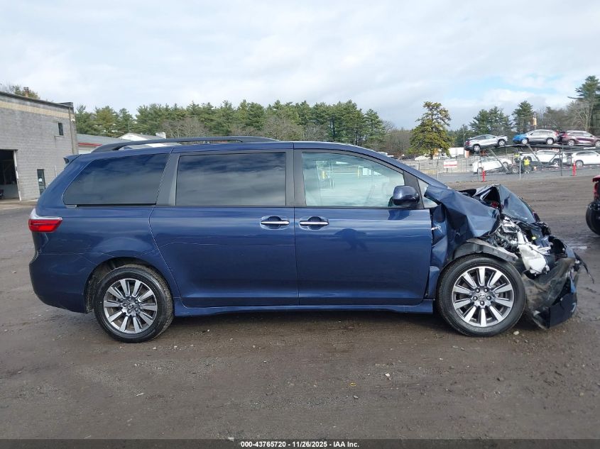 2020 Toyota Sienna Le VIN: 5TDJZ3DC4LS251363 Lot: 43765720