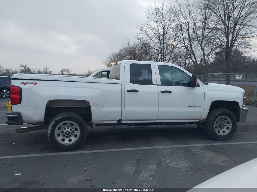 2018 Chevrolet Silverado 2500Hd Wt VIN: 1GC2KUEGXJZ305471 Lot: 43765721