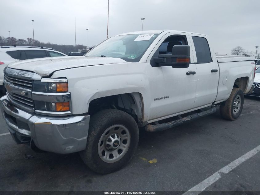 2018 Chevrolet Silverado 2500Hd Wt VIN: 1GC2KUEGXJZ305471 Lot: 43765721