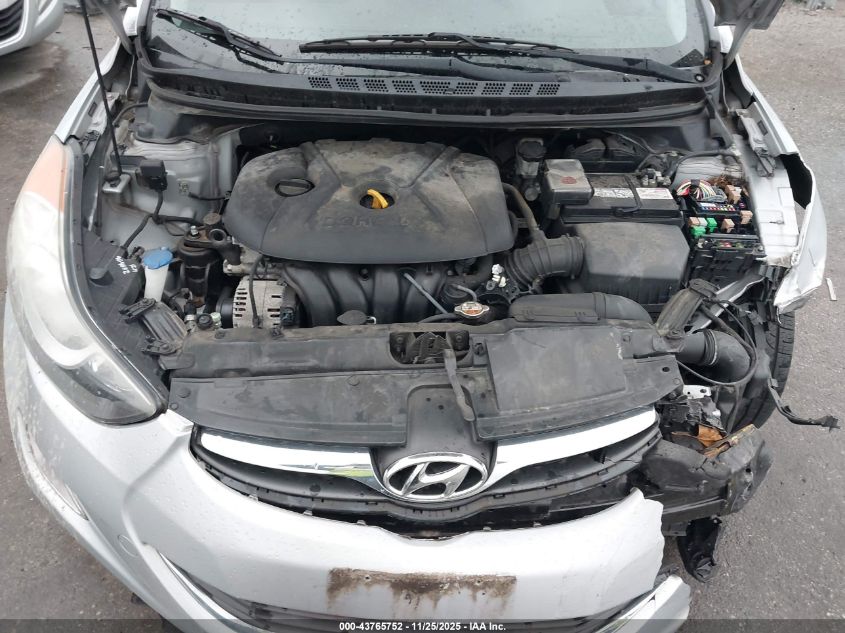 2013 Hyundai Elantra Gls VIN: 5NPDH4AE7DH431777 Lot: 43765752