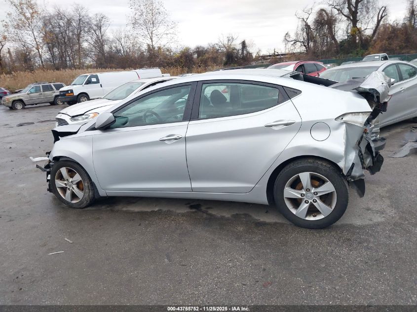 2013 Hyundai Elantra Gls VIN: 5NPDH4AE7DH431777 Lot: 43765752