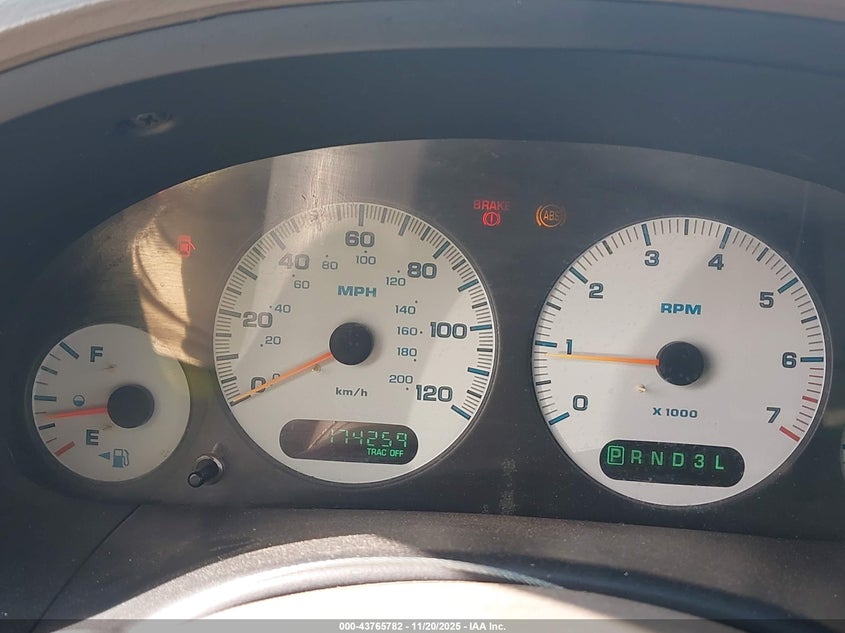 2003 Dodge Grand Caravan Ex VIN: 2D8GP74L73R119652 Lot: 43765782