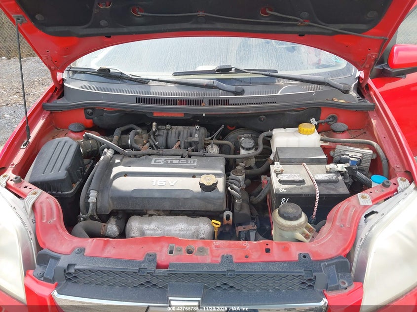 2007 Chevrolet Aveo Ls VIN: KL1TD56697B076896 Lot: 43765785