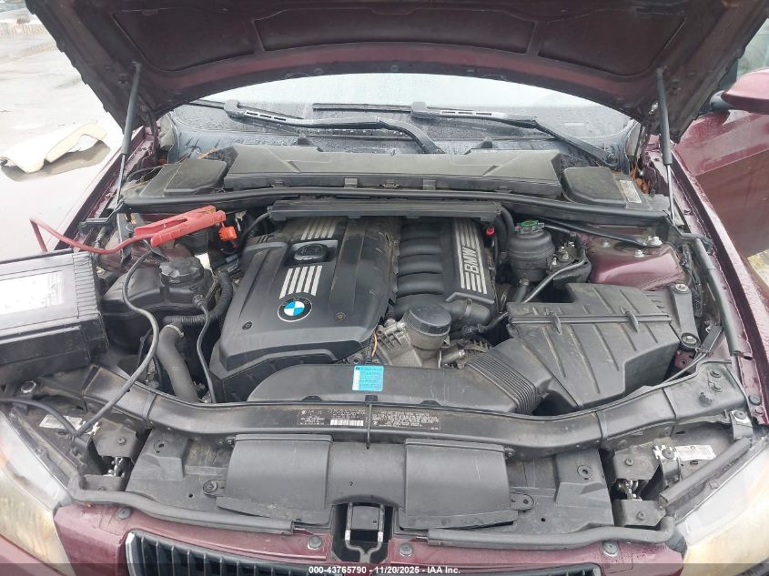 2008 BMW 328I VIN: WBAVC57558NK77265 Lot: 43765790