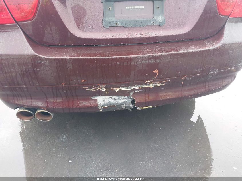 2008 BMW 328I VIN: WBAVC57558NK77265 Lot: 43765790