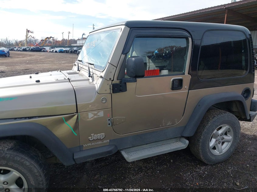 2005 Jeep Wrangler X VIN: 1J4FA39S45P325658 Lot: 43765792