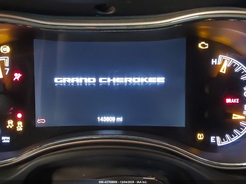 2016 Jeep Grand Cherokee 75Th Anniversary VIN: 1C4RJFAGXGC470287 Lot: 43765809