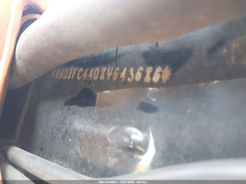 2008 Harley-Davidson Flhtcui 105Th Anniversary Edition VIN: 1HD1FC4408Y643686 Lot: 43765817