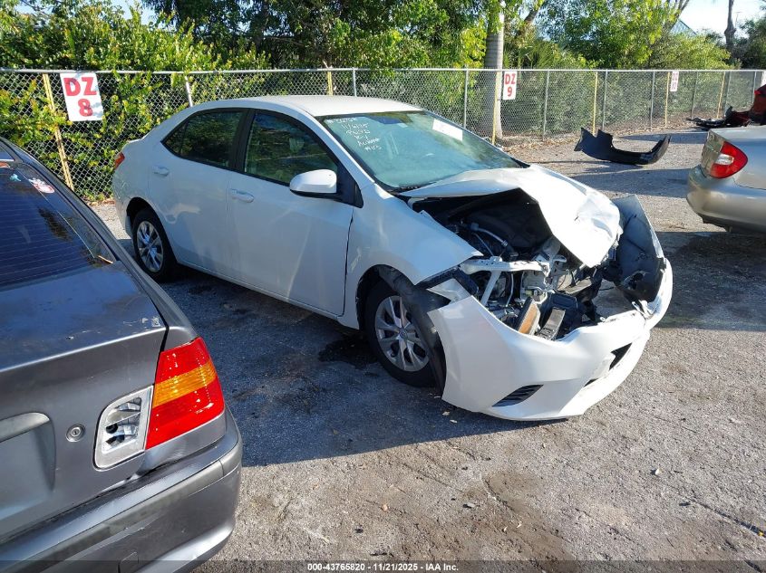 TOYOTA COROLLA LE ECO
