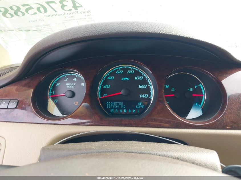 2011 Buick Lucerne Cxl Premium VIN: 1G4HJ5EM4BU126975 Lot: 43765887