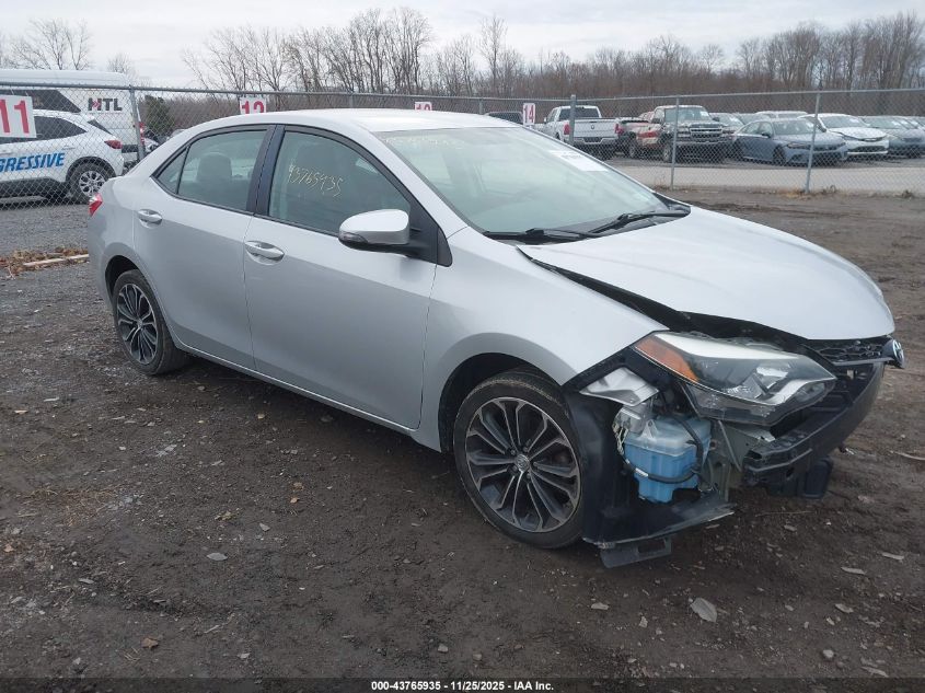 TOYOTA COROLLA S PLUS