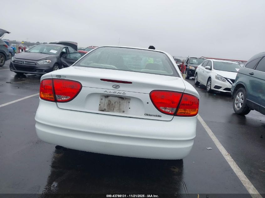 2002 Oldsmobile Alero Gl1 VIN: 1G3NL52E12C102735 Lot: 43766131