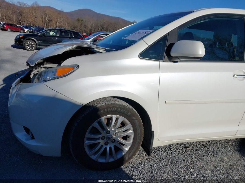 2015 Toyota Sienna Xle Premium 8 Passenger VIN: 5TDYK3DC1FS687255 Lot: 43766151