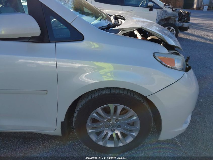 2015 Toyota Sienna Xle Premium 8 Passenger VIN: 5TDYK3DC1FS687255 Lot: 43766151