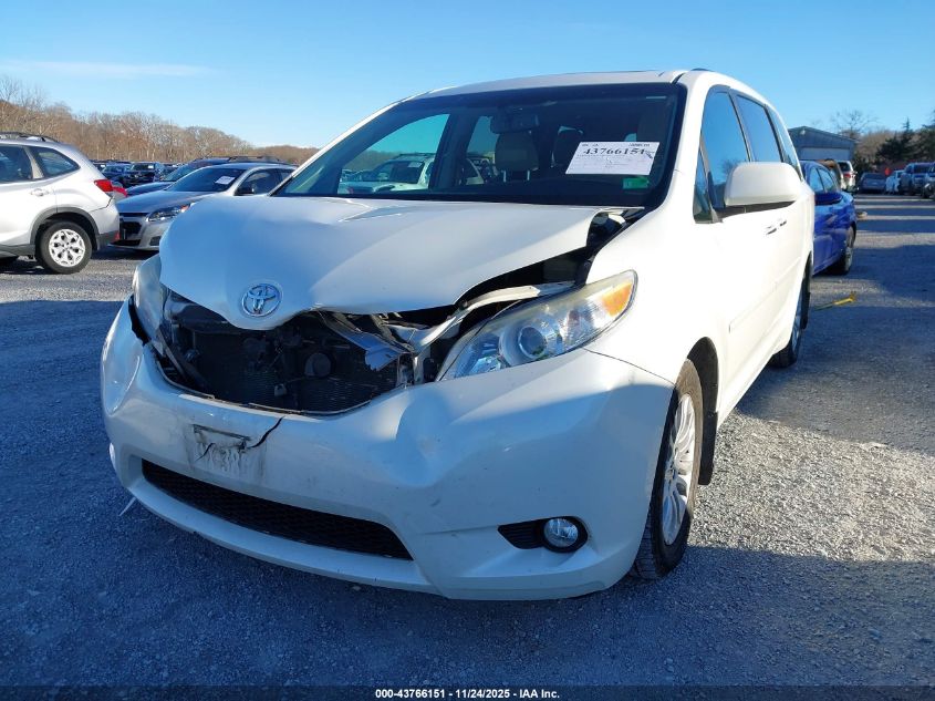 2015 Toyota Sienna Xle Premium 8 Passenger VIN: 5TDYK3DC1FS687255 Lot: 43766151