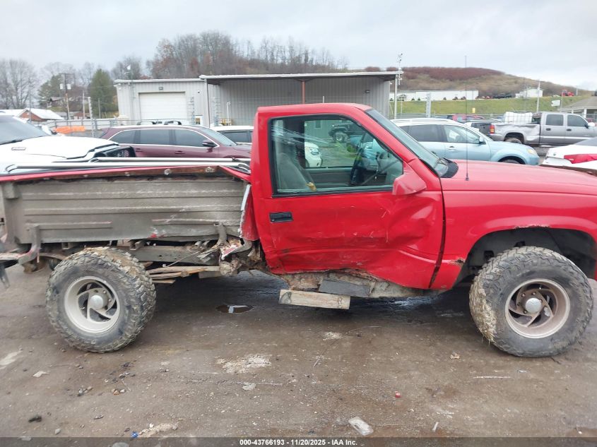 1995 Chevrolet Gmt-400 K1500 VIN: 1GCEK14K1SZ243705 Lot: 43766193